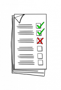 checklist, check mark, questionnaire, tasks, opinion poll, check, grocery list, to-do list