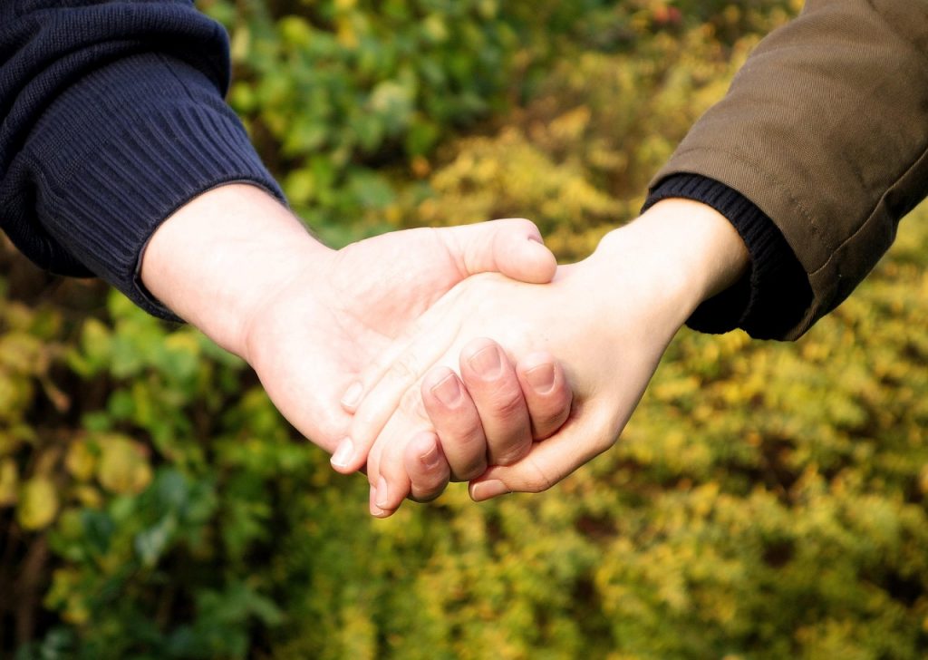 hands, hand, trust, responsibility, fall, hold tight, let go, trust, trust, trust, trust, trust, responsibility, responsibility, let go, let go